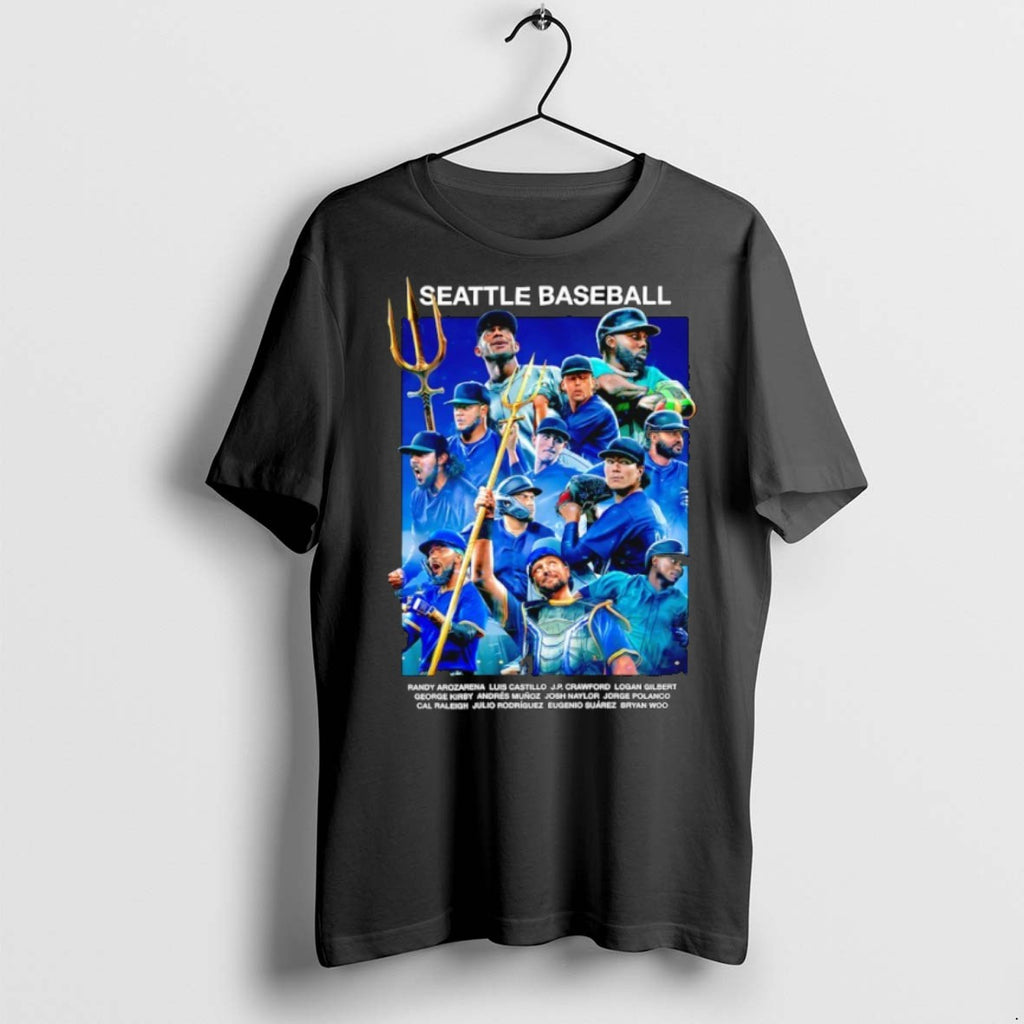 Premium Seattle Mariners Baseball Division Champs 2025 Players Graphic T Shirts