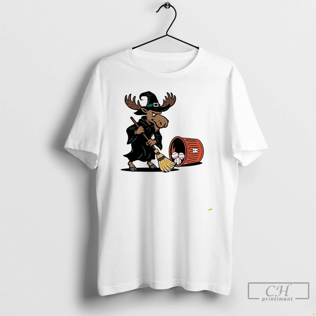 Premium Seattle Mariners Moose How Sweep It Is T Shirts