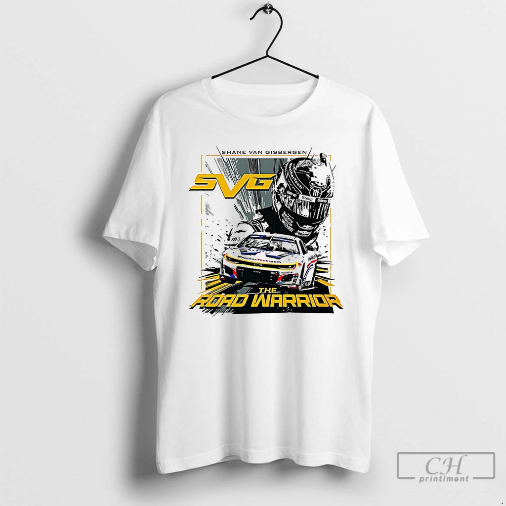Premium Shane Van Gisbergen Number 88 The Road Warrior Nascar T Shirts