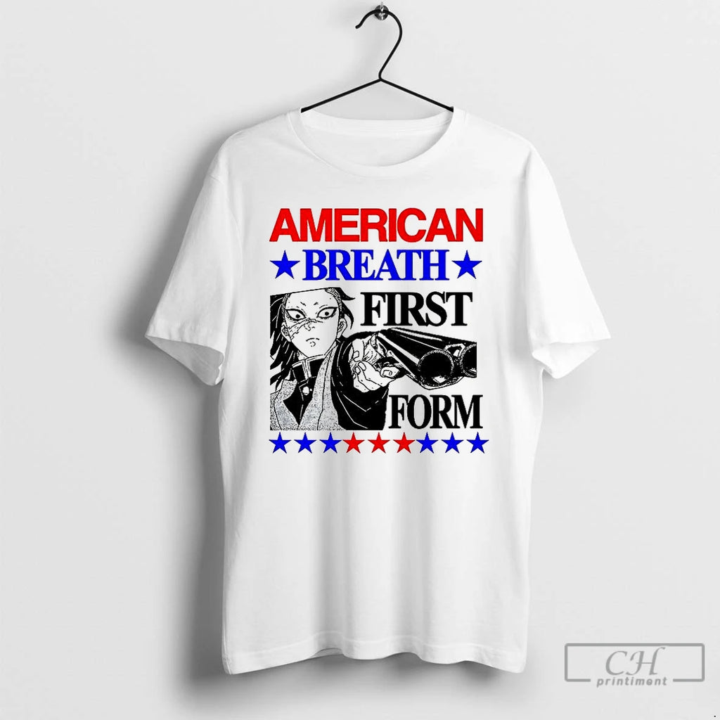 Premium Shinazugawa Genya American Breath First Form T Shirts