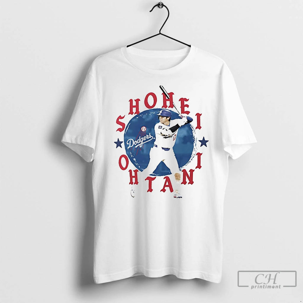 Premium Shohei Ohtani Batting Los Angeles Dodgers
