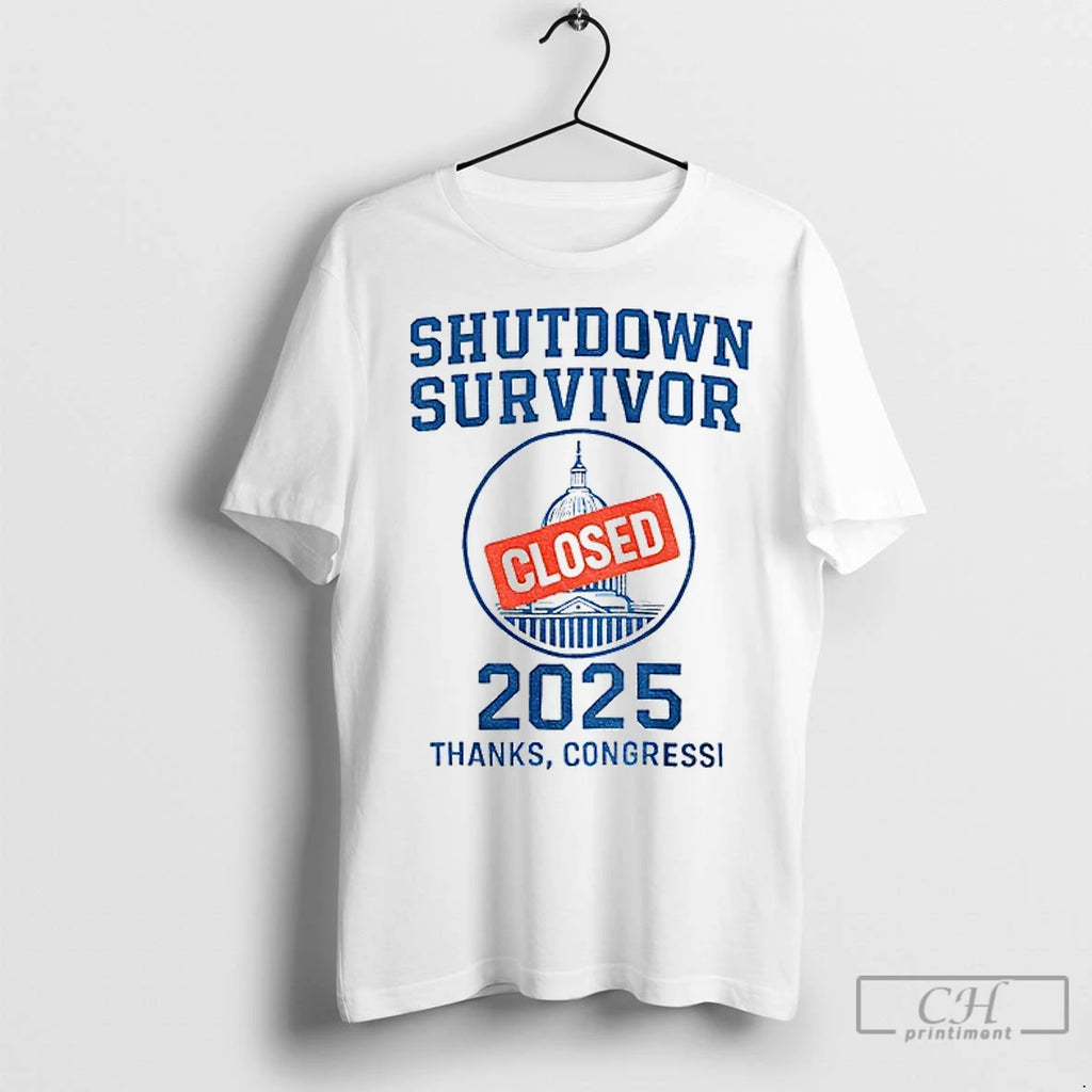 Premium Shutdown Survivor White House Closed 2025