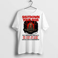 Premium Shutdown Tour 2025 Past Shutdowns Tour Dates United States Government T Shirts