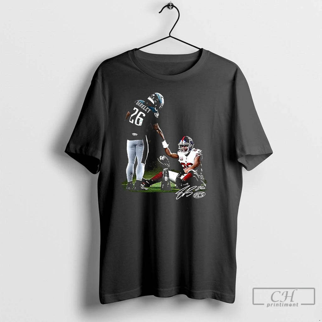 Premium Shutuppls Saquon Barkley Signature T Shirts