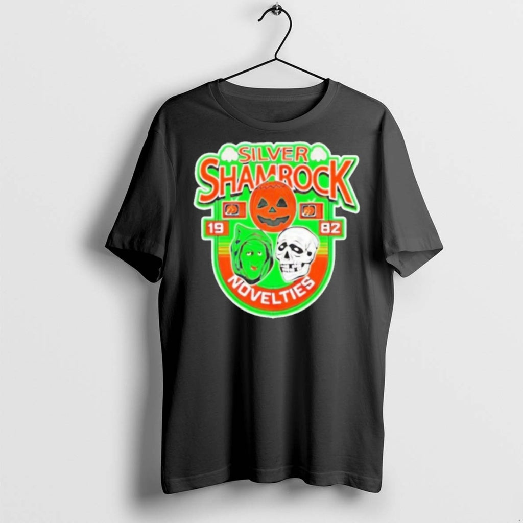 Premium Silver Shamrock Novelies Halloween T Shirts