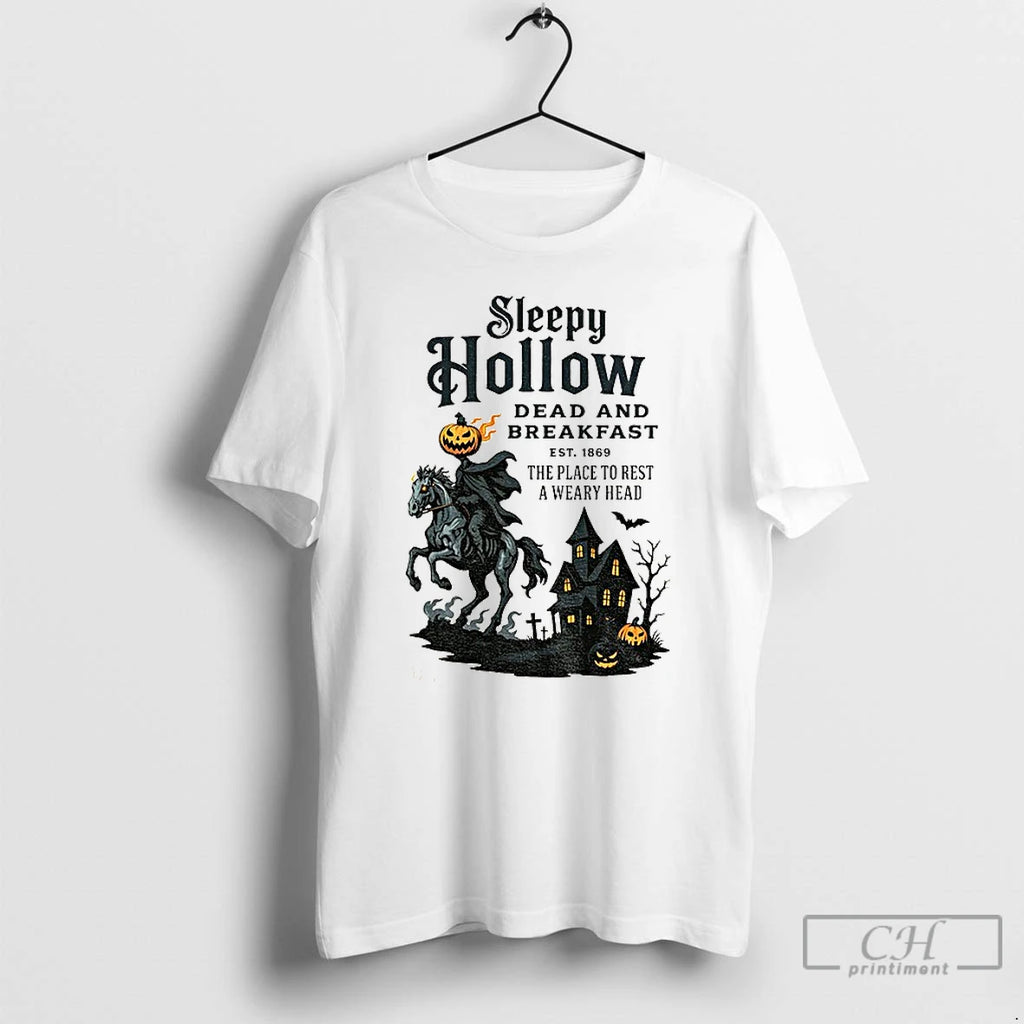 Premium Sleepy Hollow Dead And Breakfast Est 1869 The Place To Rest A Weary Head