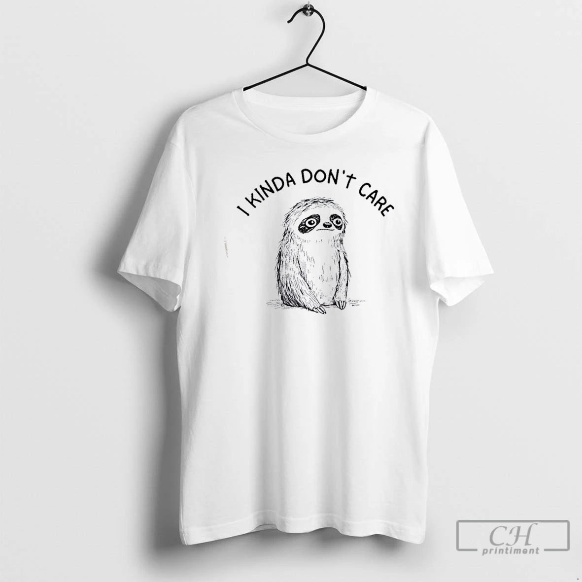 Premium Sloth I Kinda Dont Care T Shirts