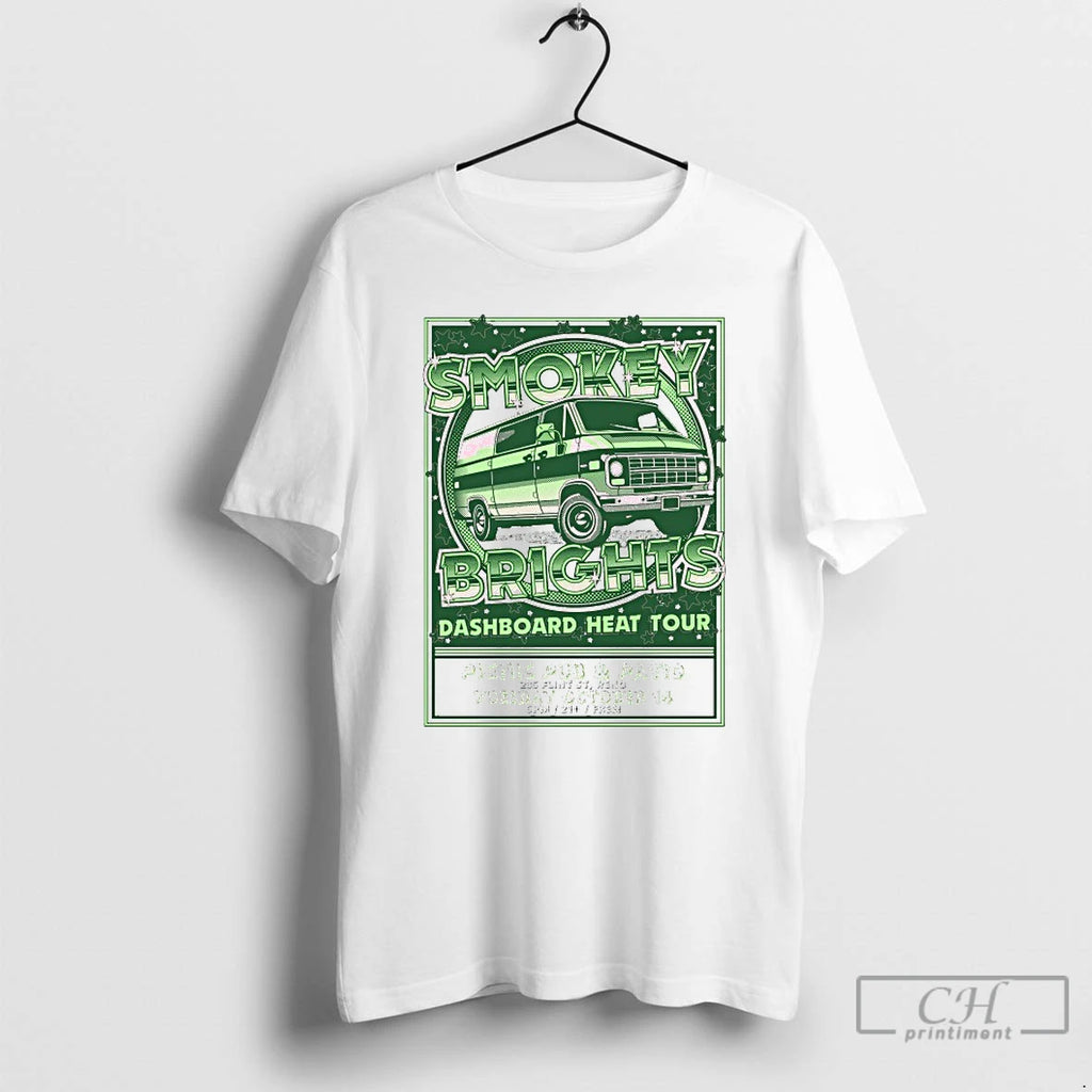 Premium Smokey Brights Dashboard Heat Tour Oct 14 2025 Renault T Shirts