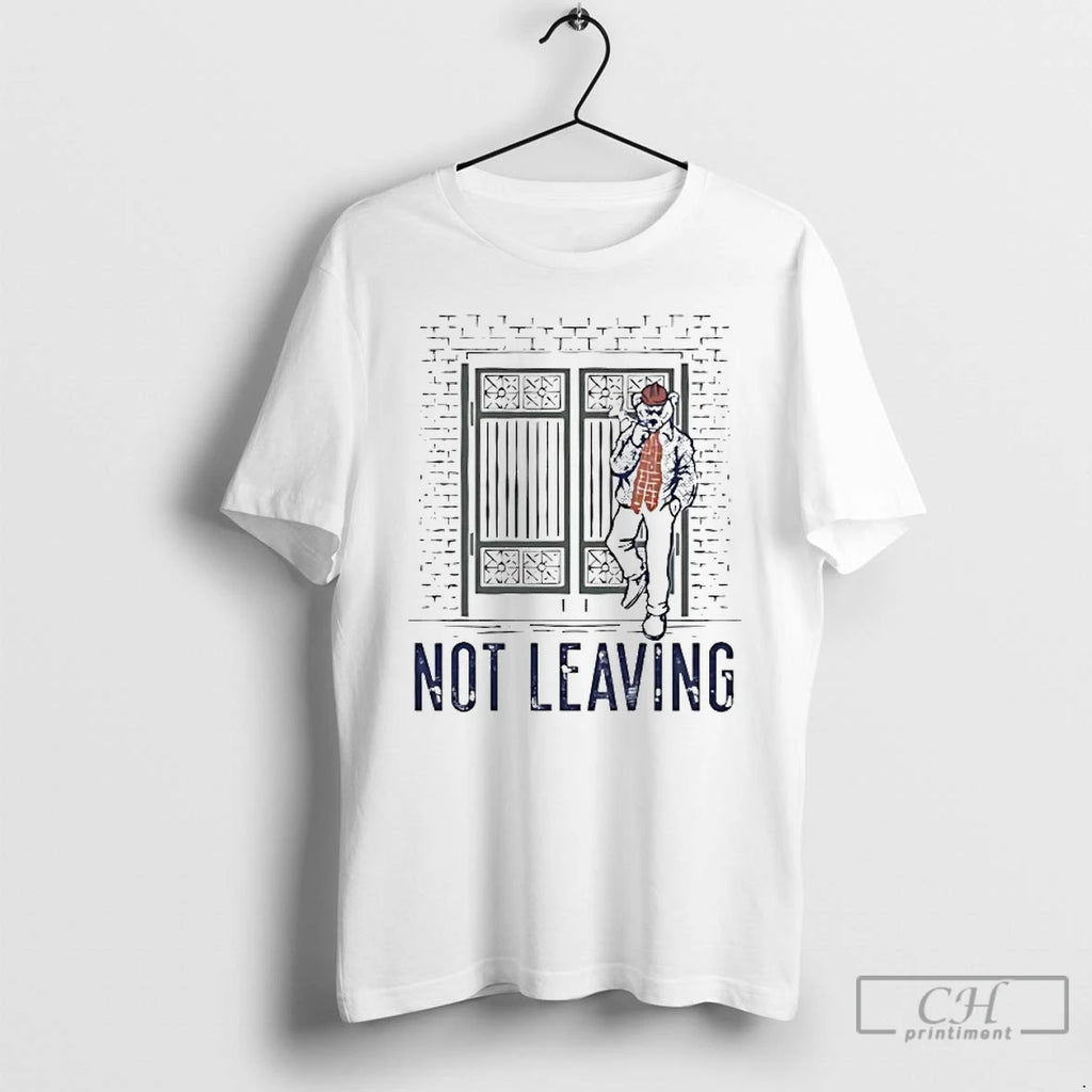 Premium Smoking Bear Not Leaving T Shirts