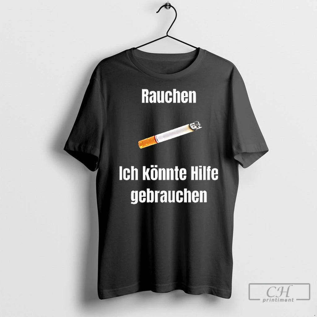 Premium Smoking Rauchen Ich Konnte Hilfe Gebrauchen