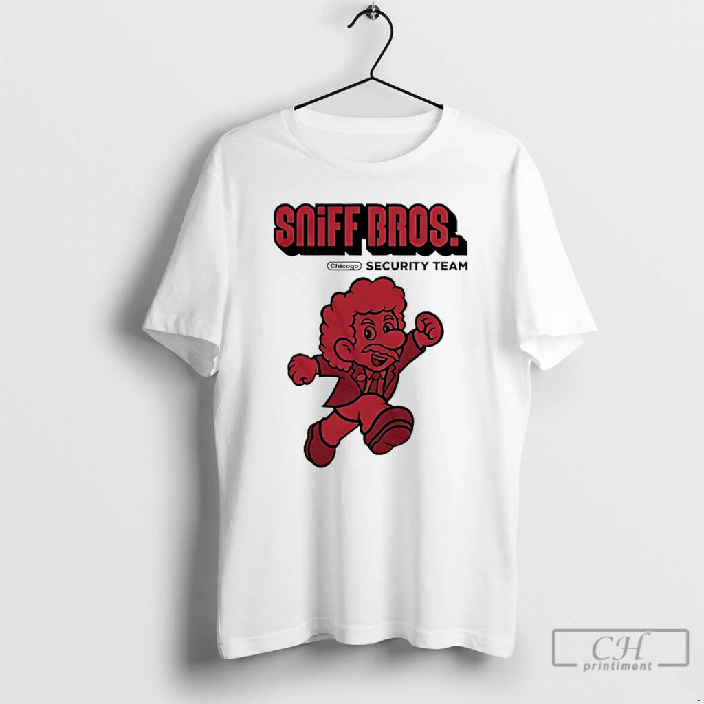 Premium Sniff Brothers Chicago Security Team T Shirts