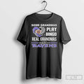 Premium Some Grandmas Play Bingo Real Grandmas Watch Baltimore Ravens Diamond Heart Long Sleve