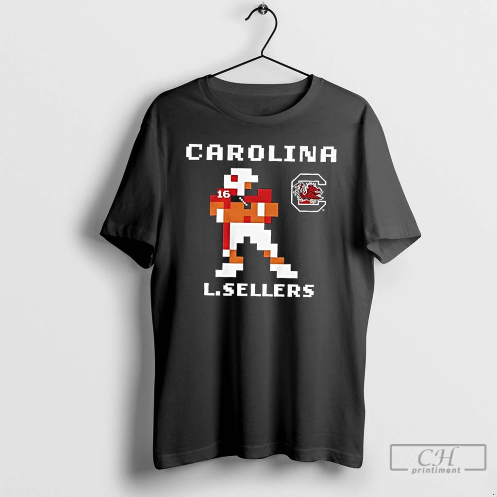 Premium South Carolina Gamecocks Lanorris Sellers Retro Baller T Shirts