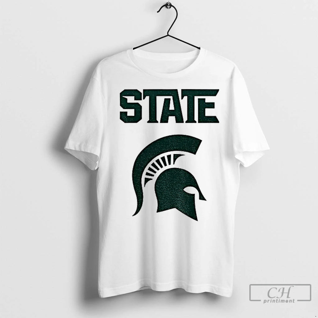 Premium Spartans Bang Michigan Big Ten Conference Nba Basketball Logo