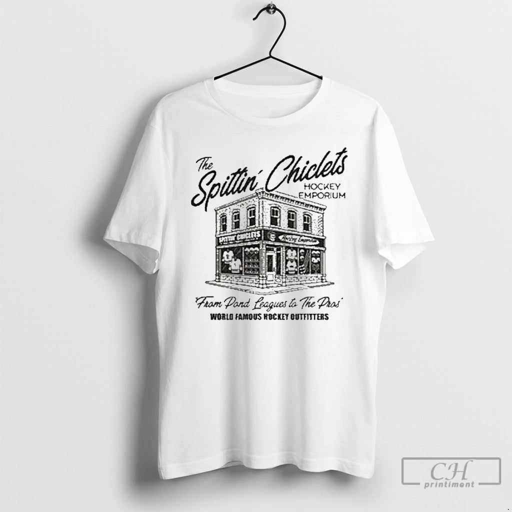 Premium Spittin Chiclets Hockey Emporium T Shirts