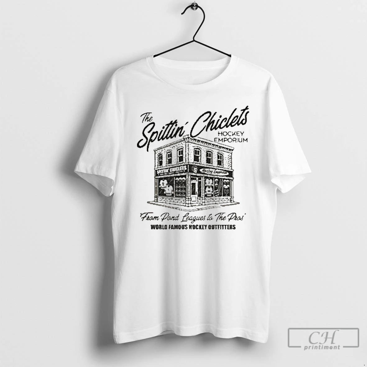 Premium Spittin Chiclets Hockey Emporium T Shirts
