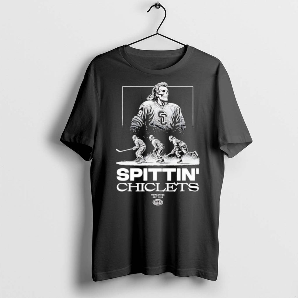 Premium Spittin Chiclets Worldwide Skeleton Players T Shirts