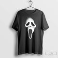 Premium Spooky Scary Ghost Face Horror Party Mask Halloween Costume T Shirts