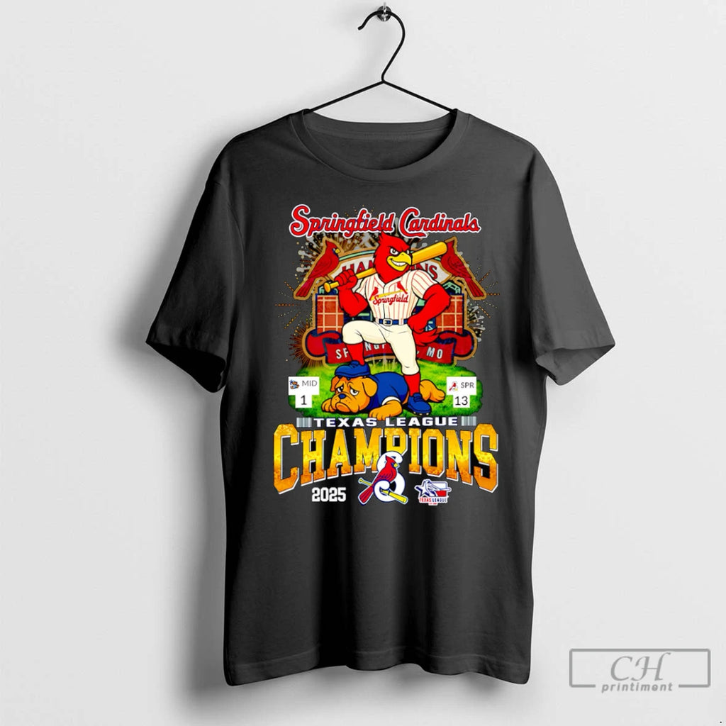 Premium Springfield Cardinals Texas League Champions 2025 Mascot