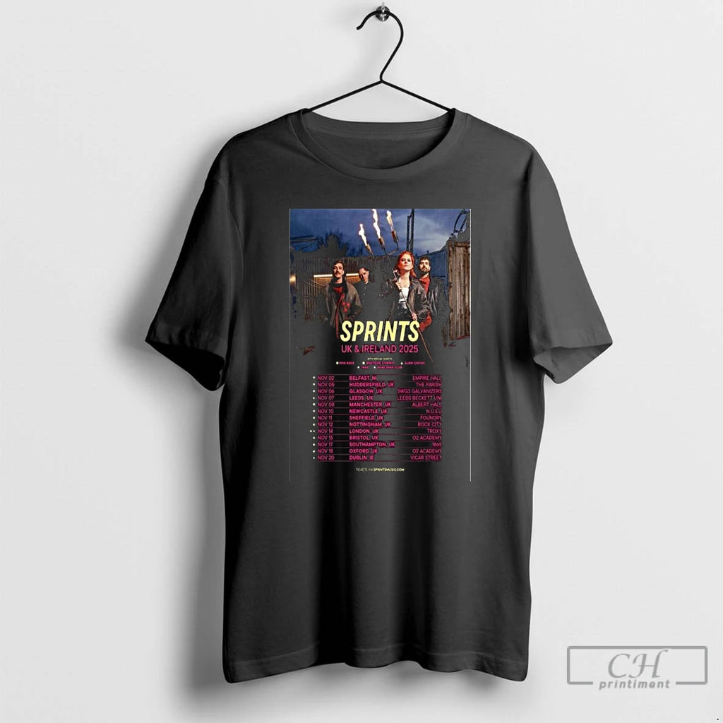 Premium Sprints Uk Ireland 2025 Long Sleve T Shirts
