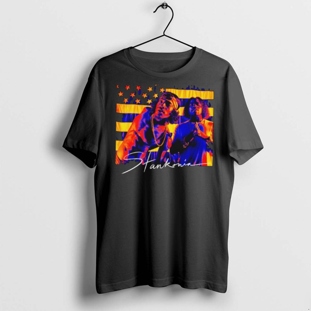 Premium Stankonia Color Photo Usa Flag T Shirts