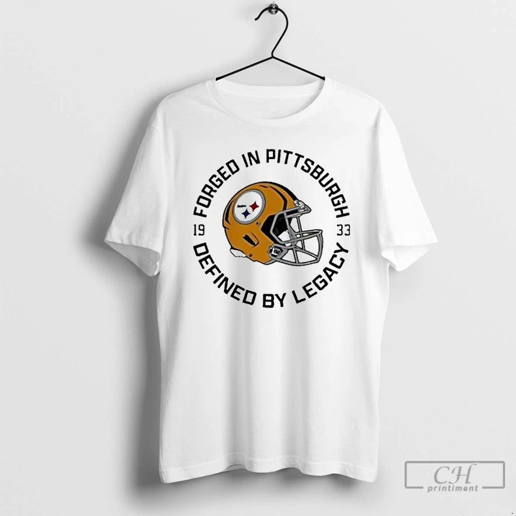 Premium Steelers Steel City Legacy Est 1933 Helmet T Shirts