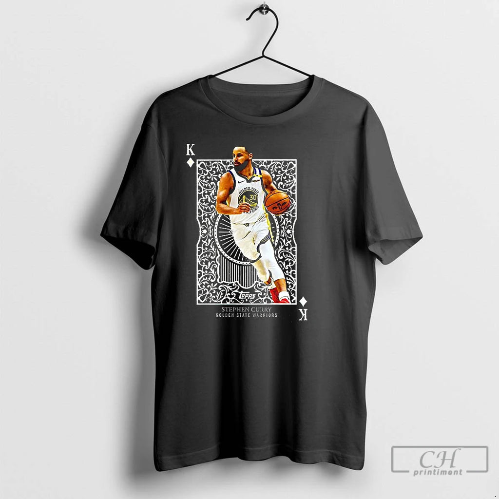 Premium Stephen Curry Golden State Warriors Nba The King Hearts Card T Shirts