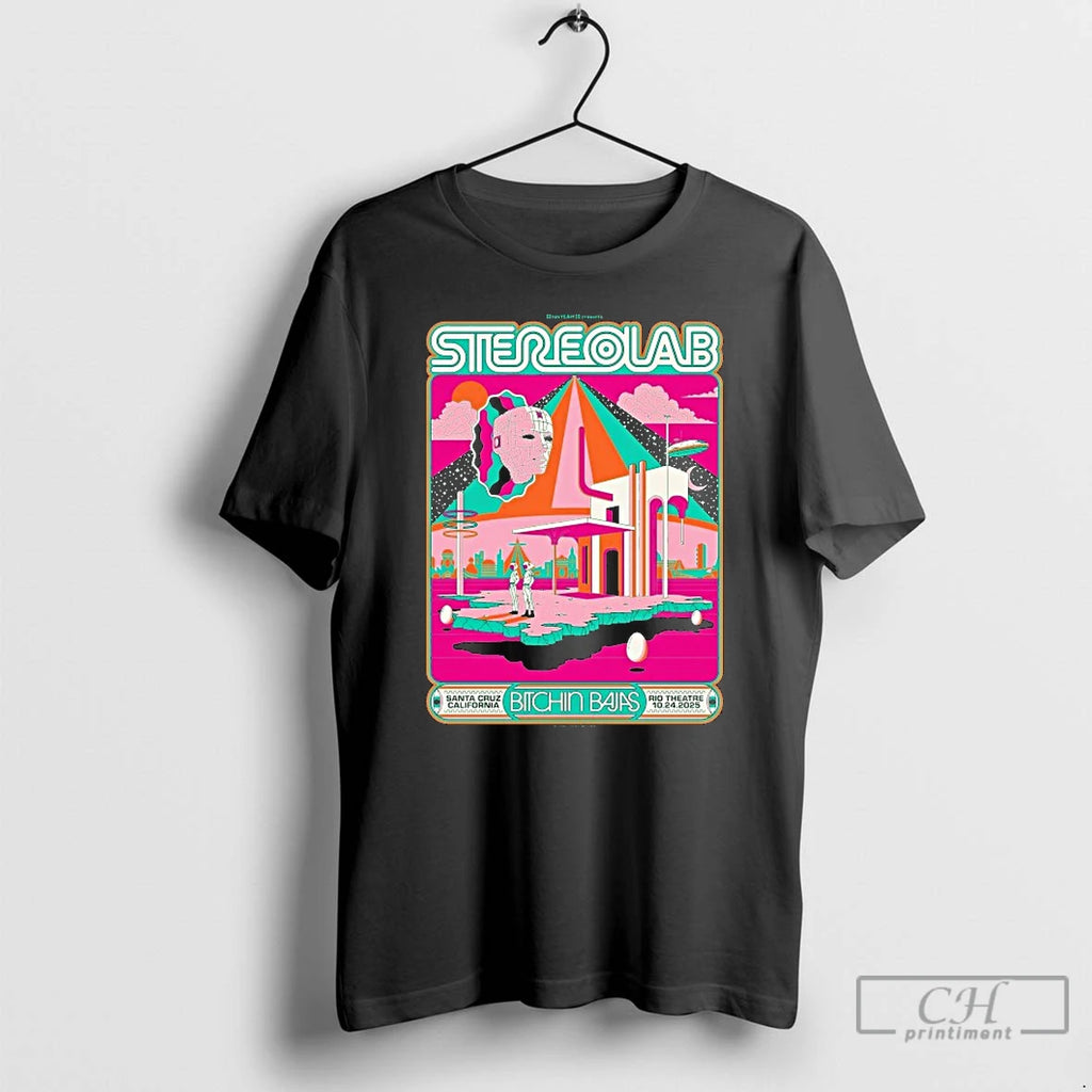 Premium Stereolab Rio Theatre Santa Cruz Ca Oct 24 2025 T Shirts