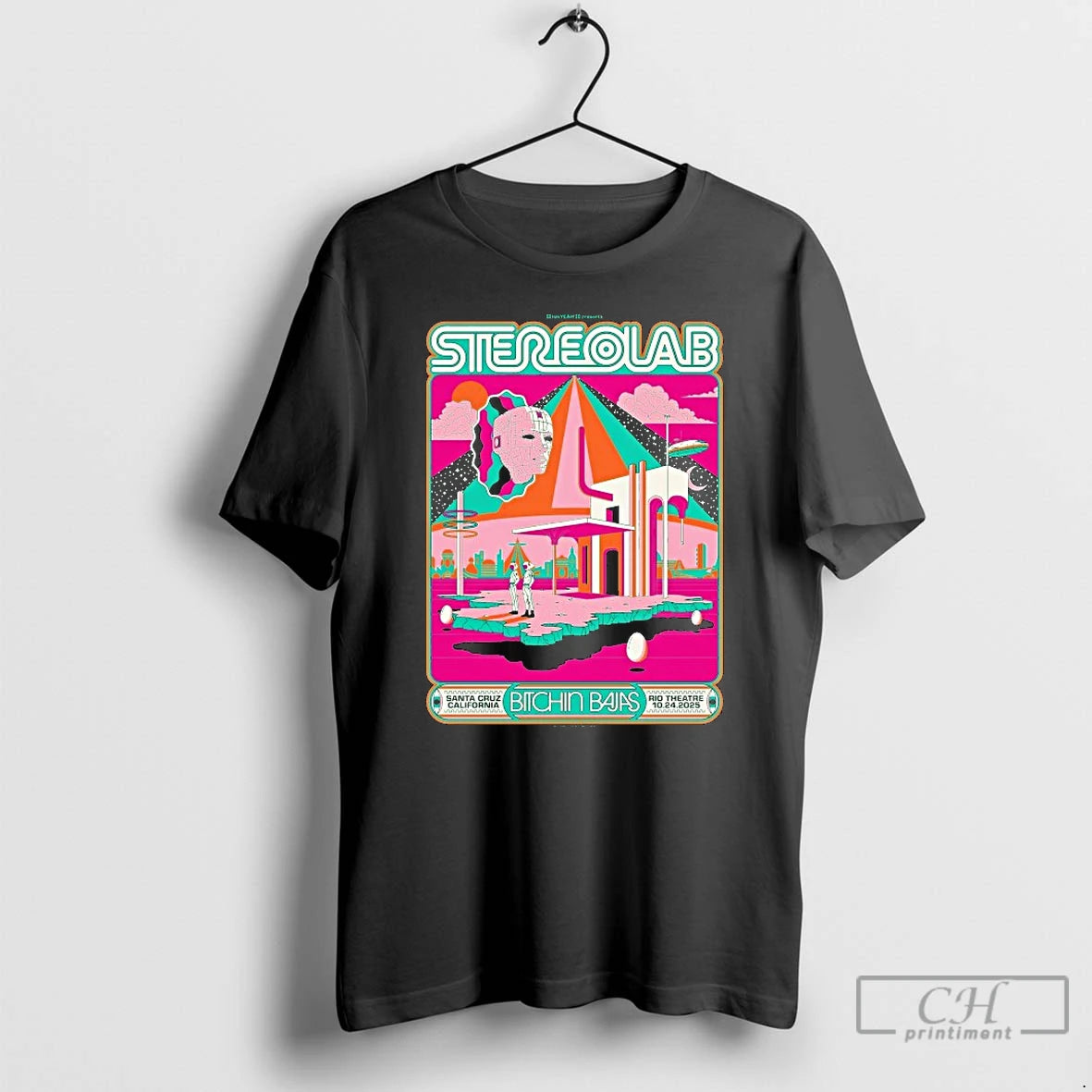 Premium Stereolab Rio Theatre Santa Cruz Ca Oct 24 2025 T Shirts