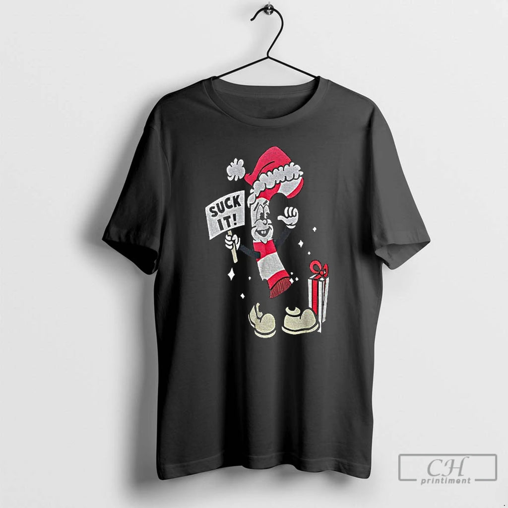 Premium Suck It Santa Hat Christmas T Shirts