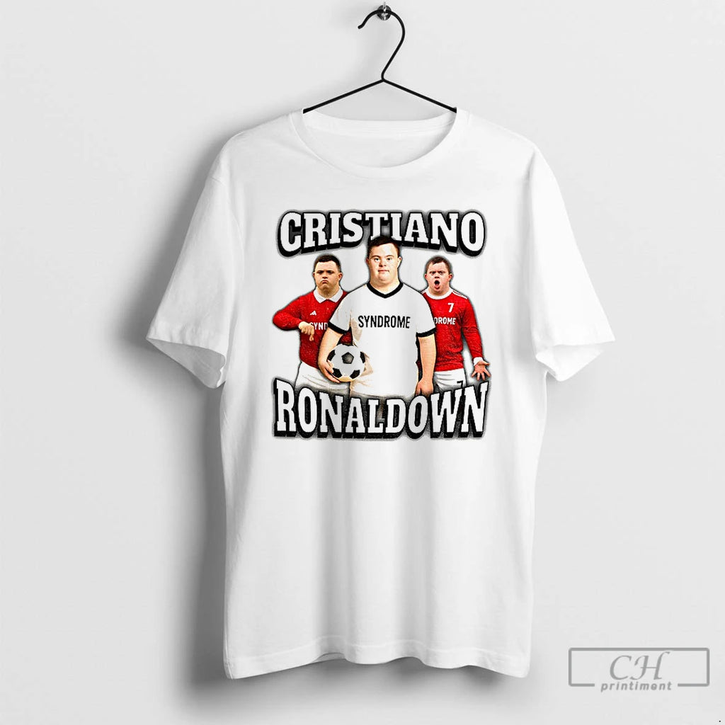 Premium Syndrome Cristiano Ronaldown Football Graphic T Shirts