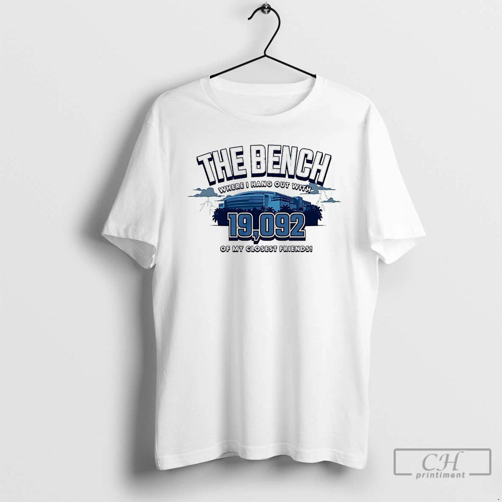 Premium Tampa Bay Lightning The Bench Where I Hang Out With 19092 T Shirts