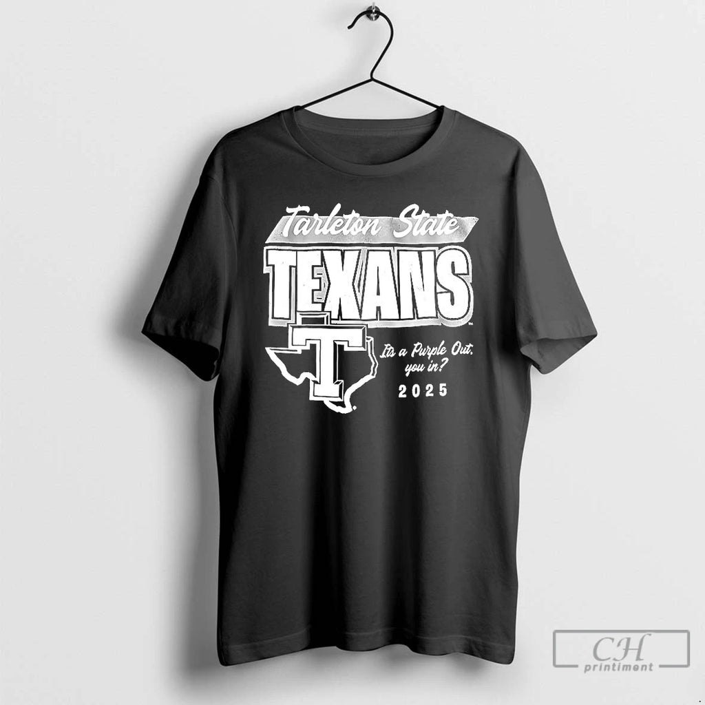Premium Tarleton State Soccer Its A Purple Out You In 2025 T Shirts