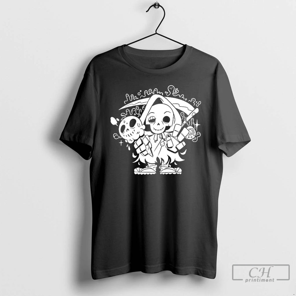 Premium Terry Mack Chill Grim Reaper T Shirts