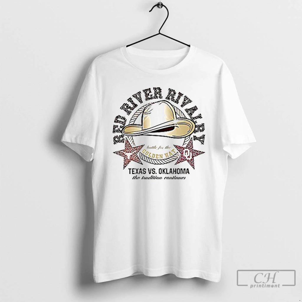 Premium Texas Longhorns Vs Oklahoma Sooners Red River Rivalry Ceramic Ceramic And Classic Dad Cap