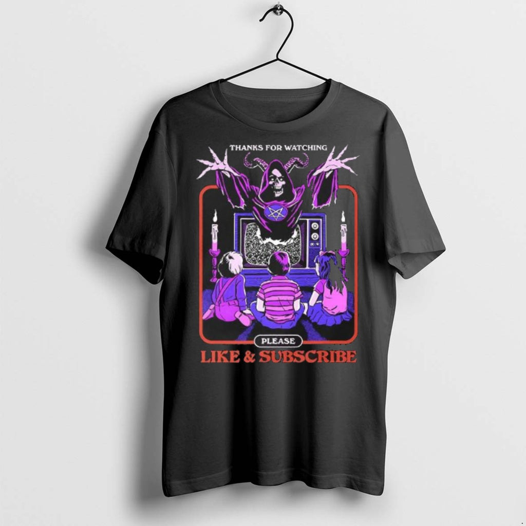 Premium Thanks For Watching Please Like And Subscribe T Shirts