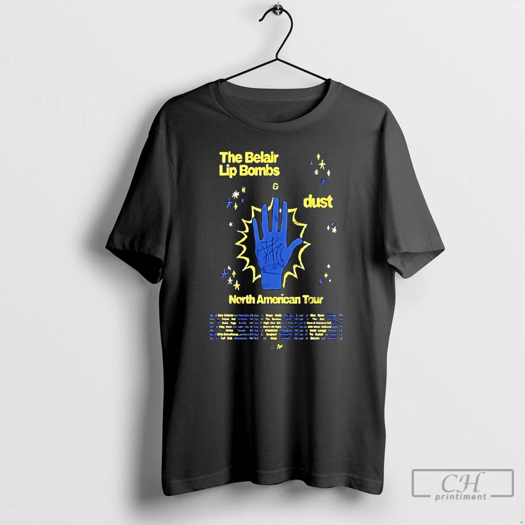 Premium The Belair Lip Bombs North American Tour 2026 T Shirts