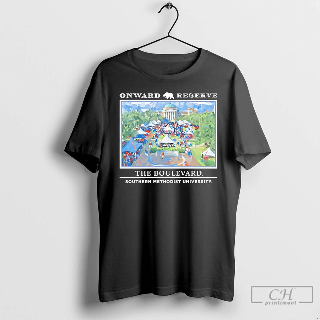 Premium The Boulevard Southern Methodist University T Shirts