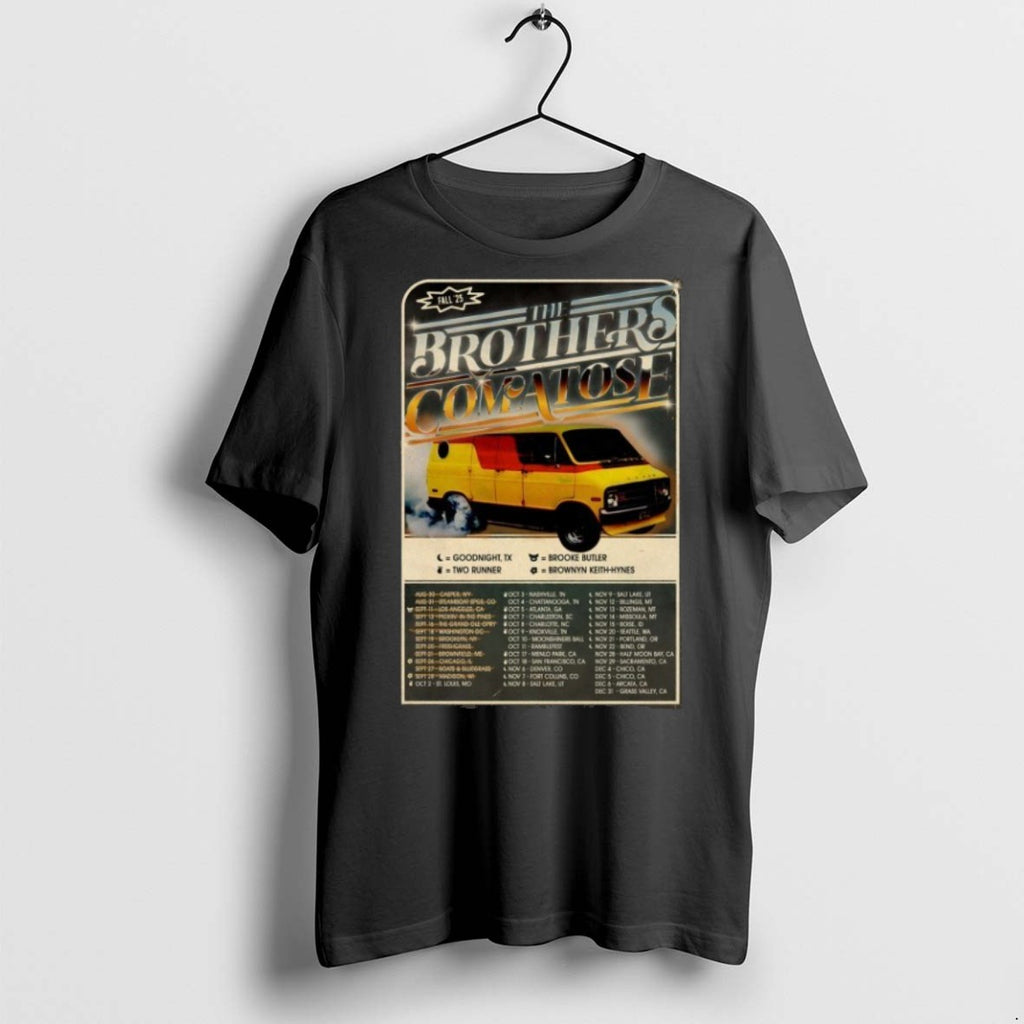Premium The Brothers Comatose Fall Tour 2025 Dates T Shirts