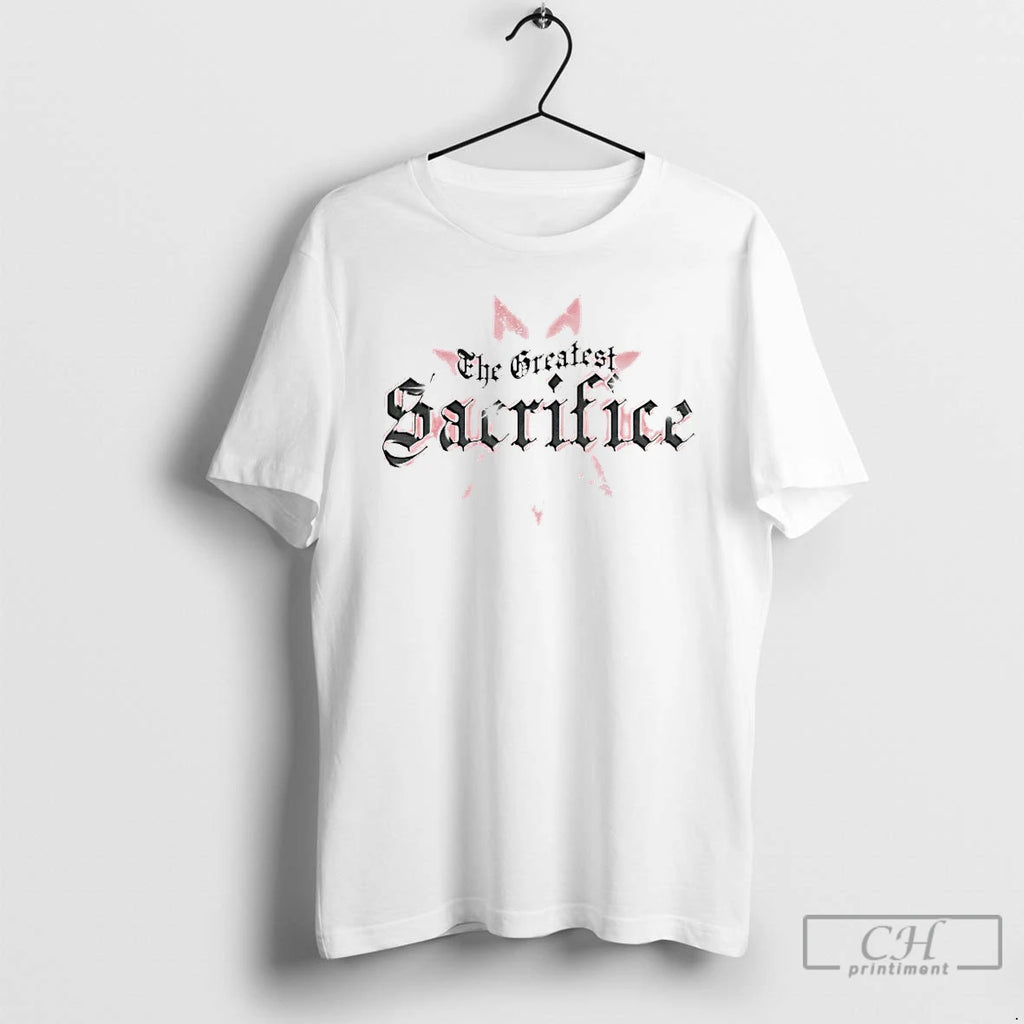 Premium The Greatest Sacrifice Jesus Christ T Shirts