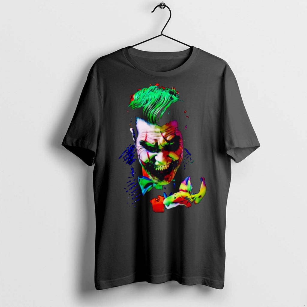 Premium The Laugh Track Dance With The Devil Joker Face T Shirts