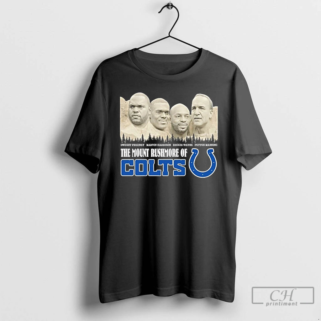 Premium The Mount Rushmore Of Indianapolis Colts Legends T Shirts