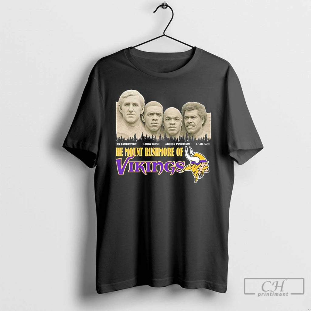 Premium The Mount Rushmore Of Minnesota Vikings Legends T Shirts