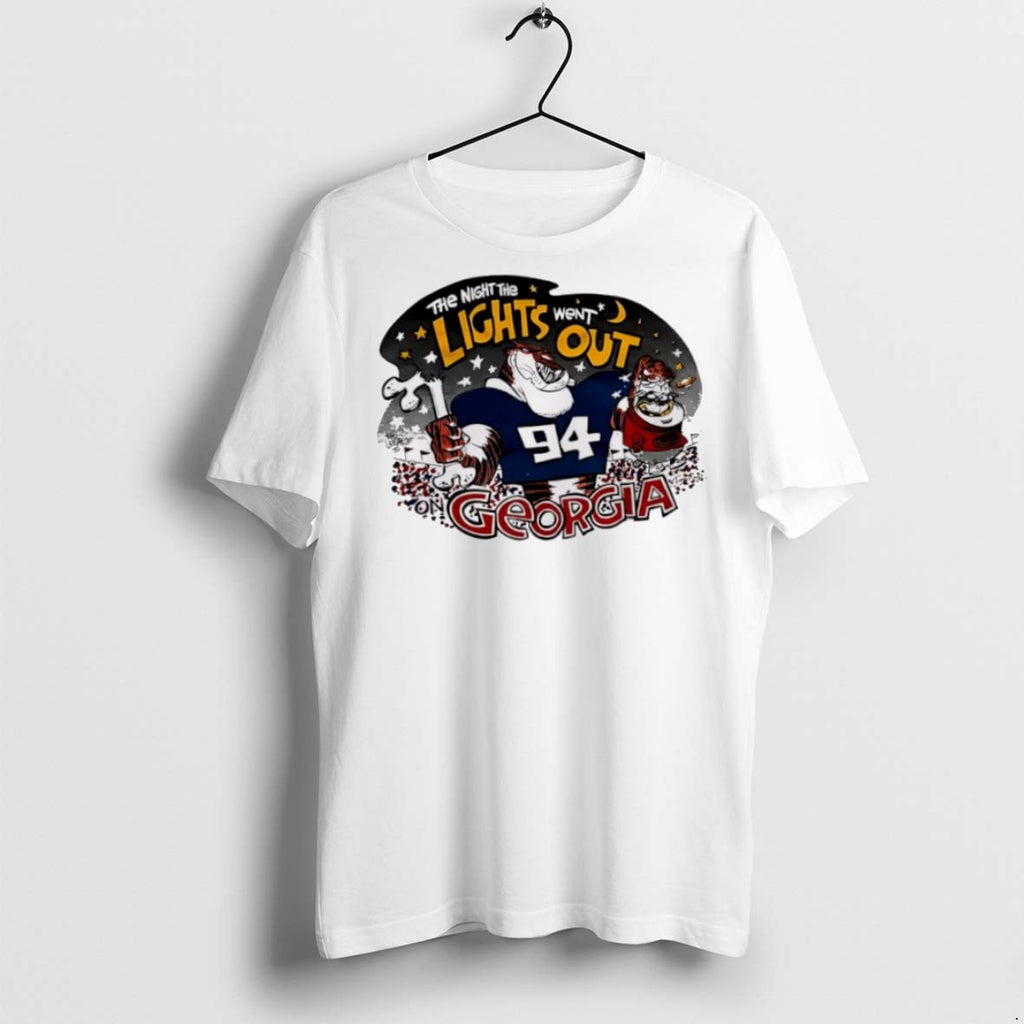 Premium The Night The Lights Went Out Georgia Tiger T Shirts