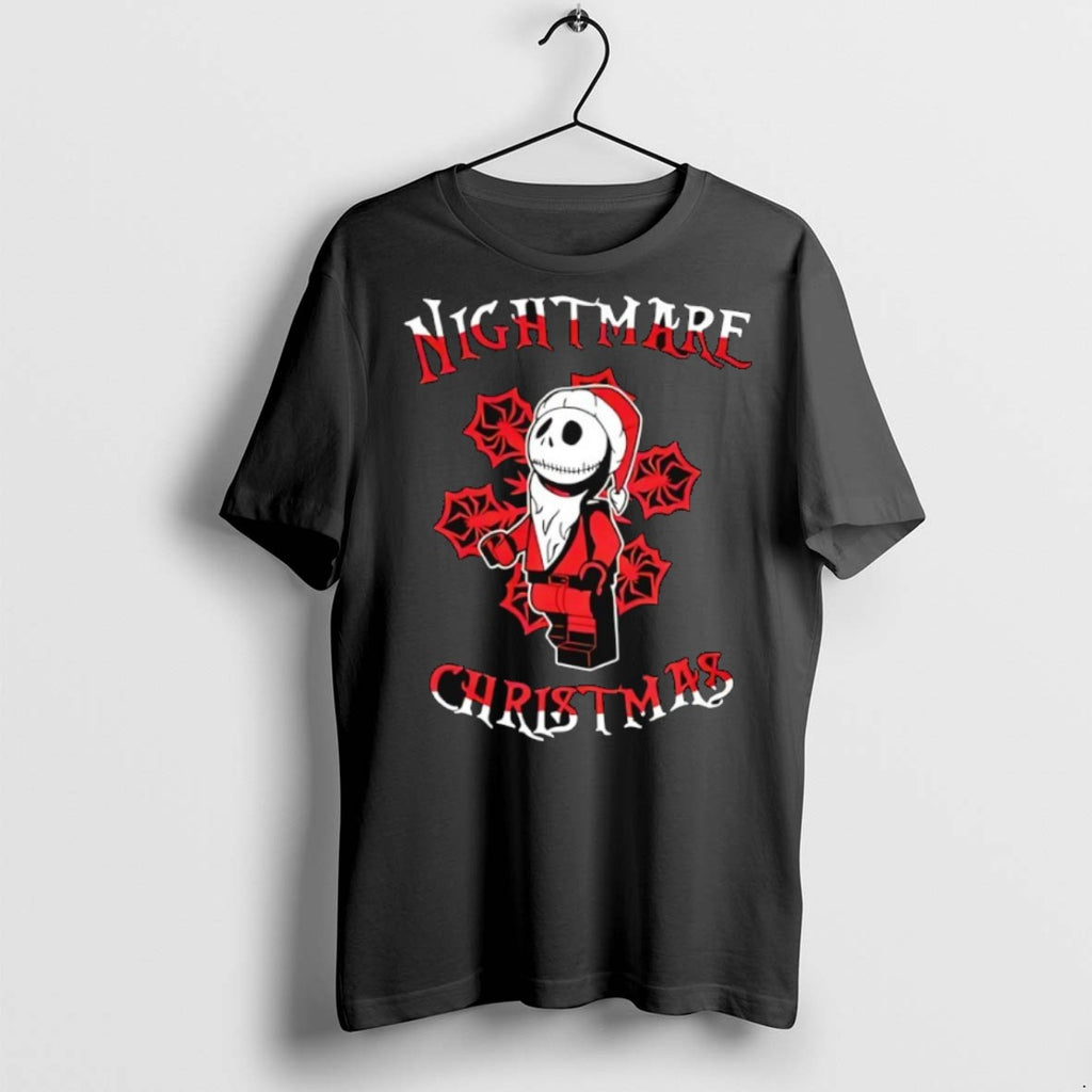 Premium The Nightmare Christmas Santa Jack Skellington T Shirts