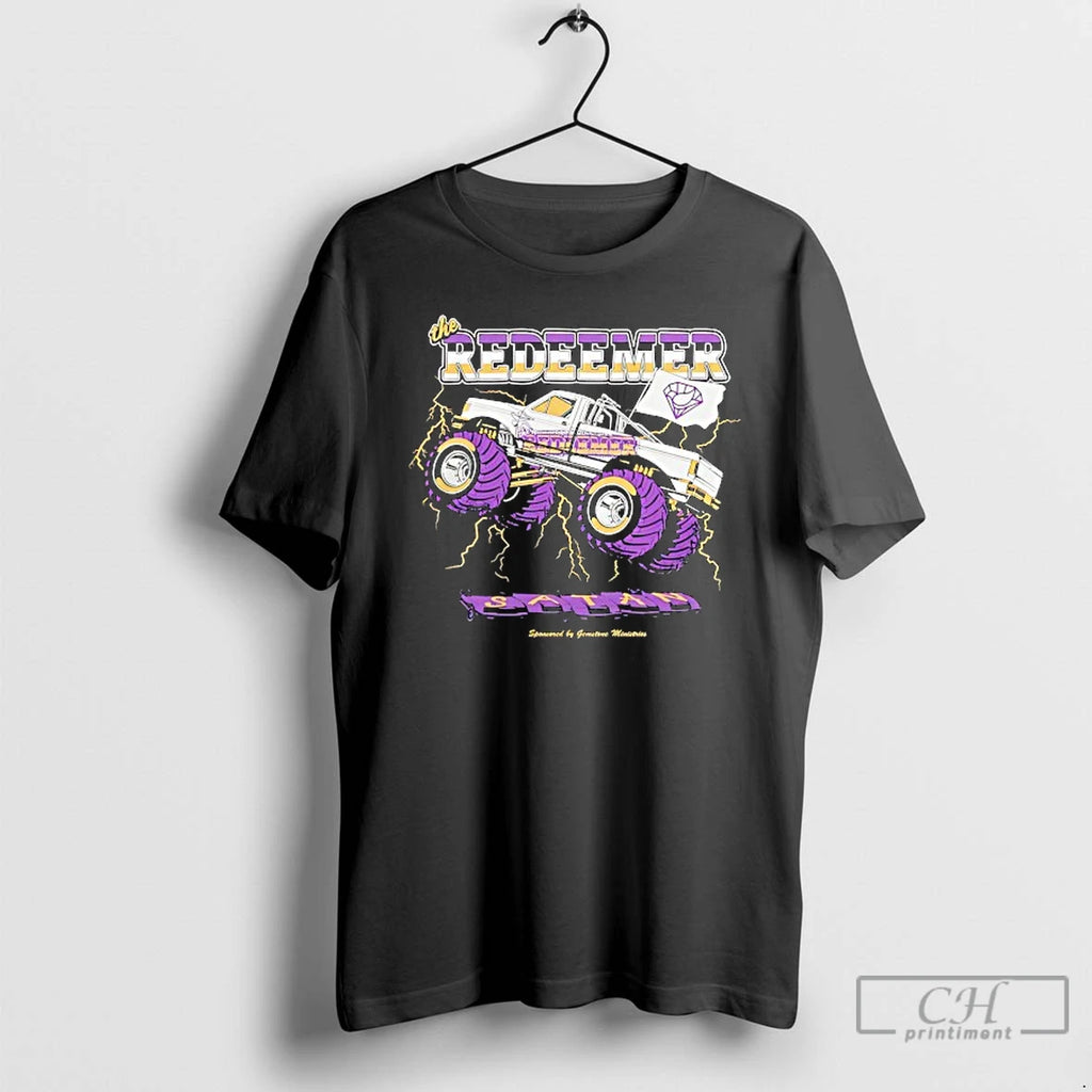Premium The Redeemer Satan Lightning T Shirts
