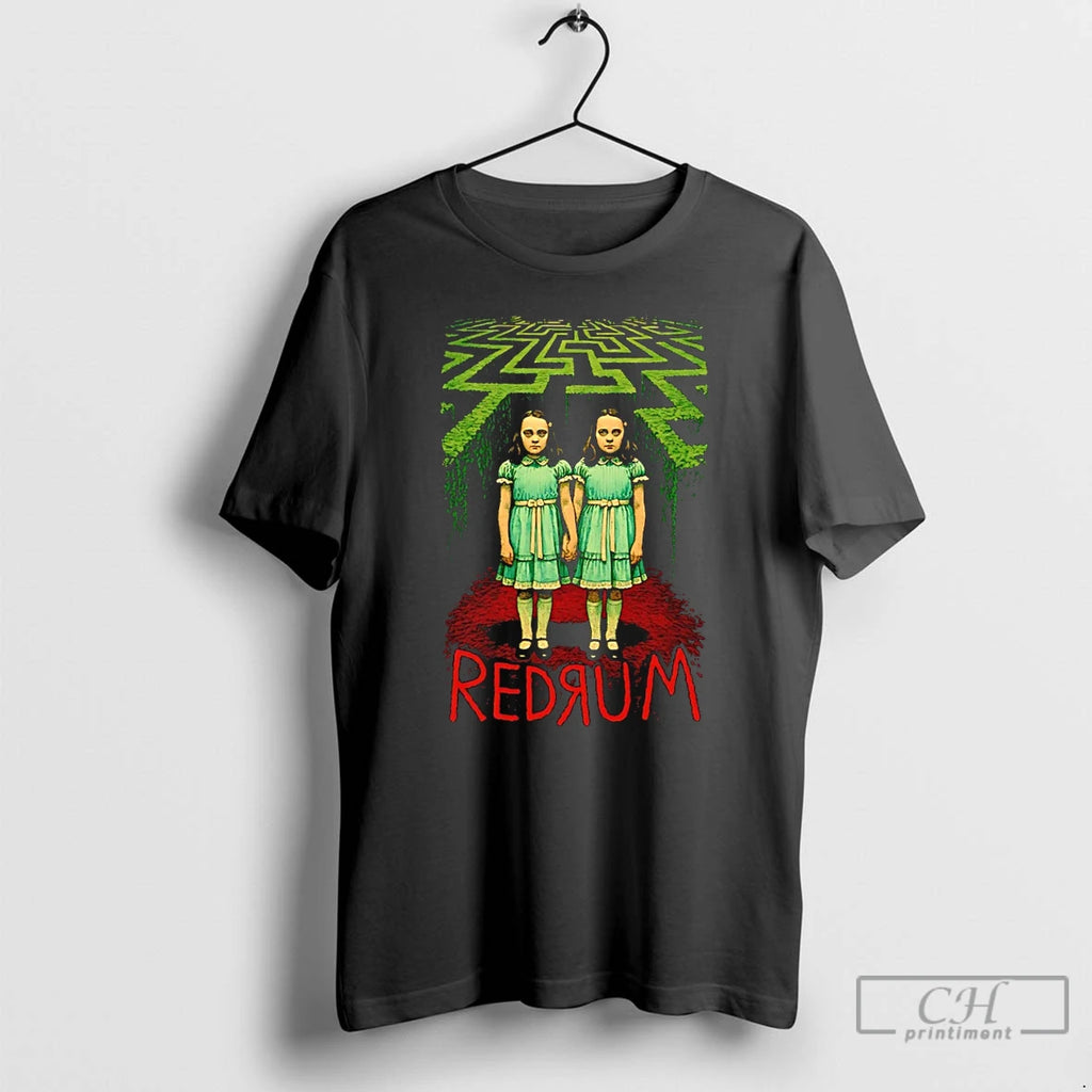 Premium The Shining Twin Sisters Redrum Horror T Shirts