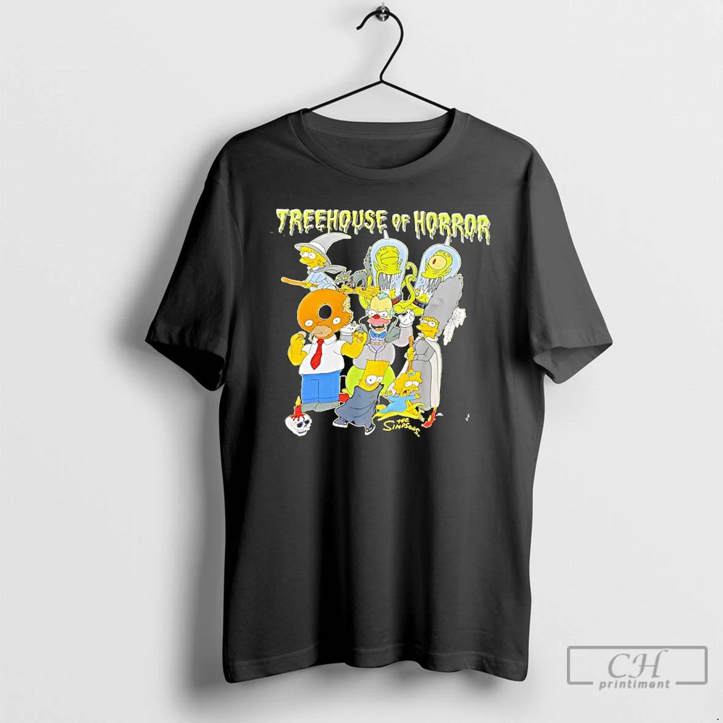 Premium The Simpsonss Annual Treehouse Of Horror Characters T Shirts