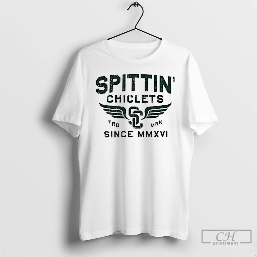 Premium The Spittin Chiclets Since 2016 Wings Logo T Shirts