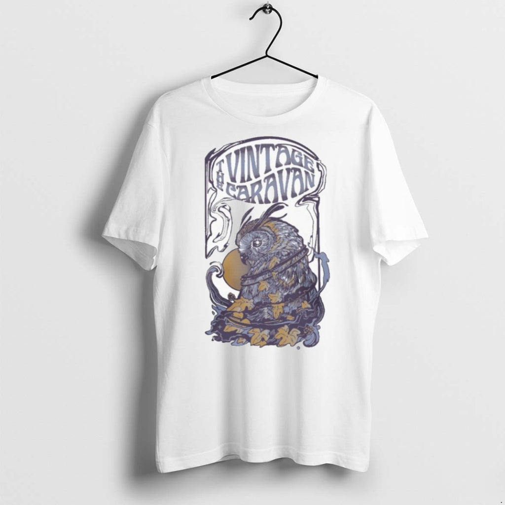 Premium The Vintage Caravan Owl T Shirts